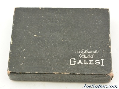 Armi Galesi Pocket Pistol 6.35mm / 25 ACP Italy 1956 w/ Original Box - Image 12 of 12