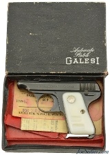 Armi Galesi Pocket Pistol 6.35mm / 25 ACP Italy 1956 w/ Original Box - Image 1 of 12