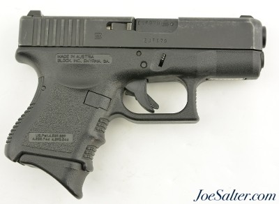 Glock Model 26 Compact Semi-Auto Pistol 9mm 10+1 Gen 3 - Image 2 of 10
