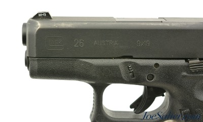 Glock Model 26 Compact Semi-Auto Pistol 9mm 10+1 Gen 3 - Image 5 of 10