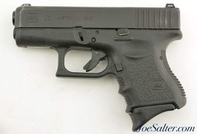 Glock Model 26 Compact Semi-Auto Pistol 9mm 10+1 Gen 3 - Image 4 of 10