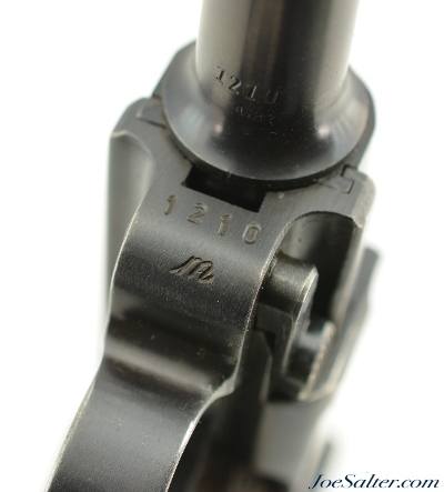 WW2 German Mauser P.08 Luger Pistol Dated 1938 - Image 15 of 15