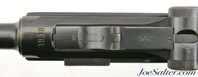 WW2 German Mauser P.08 Luger Pistol Dated 1938 - Image 12 of 15