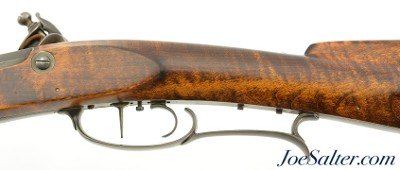 Custom New Hampshire Made 45 Caliber Flintlock Long Rifle With Set Trigger - Image 11 of 15