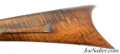 Custom New Hampshire Made 45 Caliber Flintlock Long Rifle With Set Trigger - Image 10 of 15