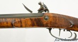 Custom New Hampshire Made 45 Caliber Flintlock Long Rifle With Set Trigger - Image 12 of 15