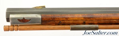 Custom New Hampshire Made 45 Caliber Flintlock Long Rifle With Set Trigger - Image 15 of 15