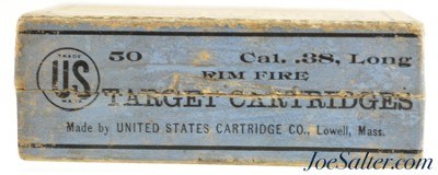 Circa 1890's US Cartridge Co. 38 Long Rim Fire Black Powder Ammo - Image 4 of 7