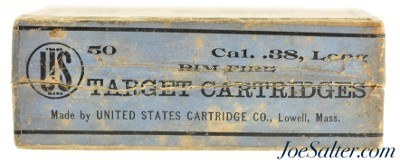 Circa 1890's US Cartridge Co. 38 Long Rim Fire Black Powder Ammo - Image 2 of 7