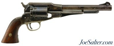Engraved Remington New Model 1858 38 Caliber Conversion Revolver 7 ½ Inch - Image 1 of 15