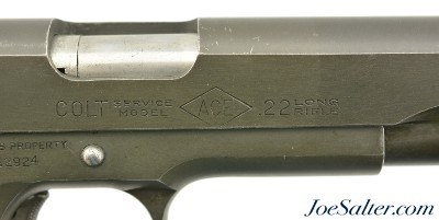Original WW2 US .22 Service Model Colt ACE 1911 Pistol - Image 6 of 15