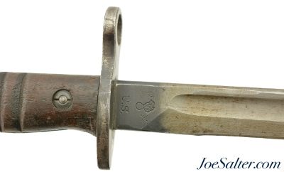 US WWI Winchester M1917 Enfield Bayonet with WWII Scabbard - Image 4 of 11