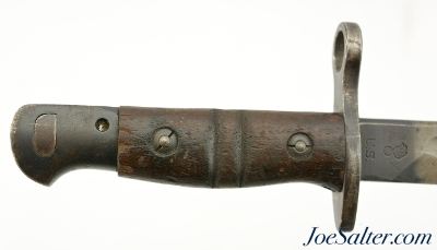 US WWI Winchester M1917 Enfield Bayonet with WWII Scabbard - Image 3 of 11