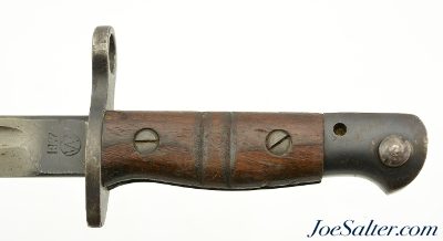 US WWI Winchester M1917 Enfield Bayonet with WWII Scabbard - Image 6 of 11