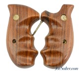 Factory Smith & Wesson N Frame Round Butt Goncalo Alves Combat Grips