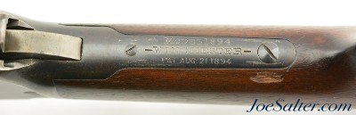 Winchester Model 1894 Special Order Rifle in .25 WCF built in 1902 w/ 2/3 Mag & Lyman Sights - Image 14 of 15