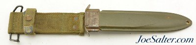 WWII Case M4 Bayonet with M8 Scabbard for M1 Carbine - Image 9 of 10