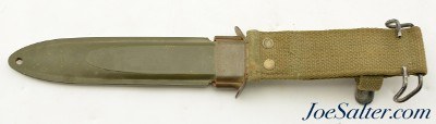 WWII Case M4 Bayonet with M8 Scabbard for M1 Carbine - Image 10 of 10