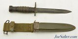 WWII Case M4 Bayonet with M8 Scabbard for M1 Carbine - Image 2 of 10