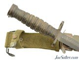 WWII Case M4 Bayonet with M8 Scabbard for M1 Carbine - Image 1 of 10