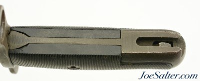 WWII M1905 M1 Garand 10" Bayonet with Scabbard and White Canvas Sheath 1943 - Image 7 of 9