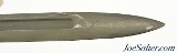 WWII M1905 M1 Garand 10" Bayonet with Scabbard and White Canvas Sheath 1943 - Image 4 of 9