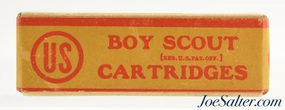 Very Rare Sealed! US Cart. Co. Boy Scout 22 Short Ammo Lowell, Mass Circa 1910-15 - Image 4 of 6