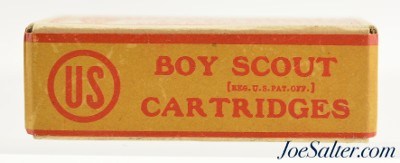 Very Rare Sealed! US Cart. Co. Boy Scout 22 Short Ammo Lowell, Mass Circa 1910-15 - Image 2 of 6