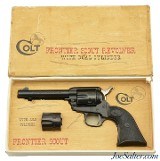 Boxed Colt Frontier Scout Convertible Revolver 22 LR / 22 Mag 1968 C&R - Image 1 of 14