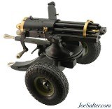 Like New Tippmann Armory 9mm Gatling Gun on Wheeled Carriage - Image 1 of 9