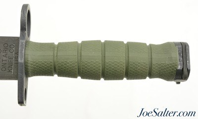 US M9 Ontario Bayonet with Scabbard Green - Image 2 of 8