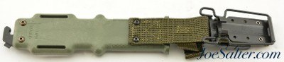 US M9 Ontario Bayonet with Scabbard Green - Image 8 of 8