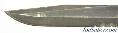 USMC Carried Ontario COMBAT OKC 3S Bayonet Knife with Scabbard - Image 8 of 10