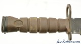 USMC Carried Ontario COMBAT OKC 3S Bayonet Knife with Scabbard - Image 3 of 10