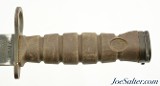 USMC Carried Ontario COMBAT OKC 3S Bayonet Knife with Scabbard - Image 6 of 10