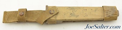 USMC Carried Ontario COMBAT OKC 3S Bayonet Knife with Scabbard - Image 9 of 10