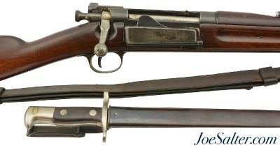 Antique US Model 1892 Krag-Jorgensen Altered to 1896 Specs with Bayonet - Image 1 of 15