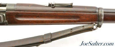 Antique US Model 1892 Krag-Jorgensen Altered to 1896 Specs with Bayonet - Image 5 of 15