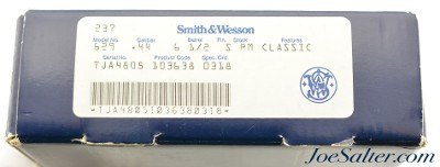 Smith & Wesson Model 629-3 Classic 44 Magnum Revolver 6 ½ Inch - Image 15 of 15