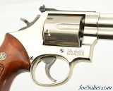 Smith & Wesson Model 586 Distinguished Combat 357 Magnum Nickel w/ Original Box - Image 3 of 15