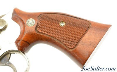 Smith & Wesson Model 586 Distinguished Combat 357 Magnum Nickel w/ Original Box - Image 5 of 15