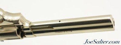 Smith & Wesson Model 586 Distinguished Combat 357 Magnum Nickel w/ Original Box - Image 12 of 15
