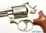 Smith & Wesson Model 586 Distinguished Combat 357 Magnum Nickel w/ Original Box - Image 6 of 15