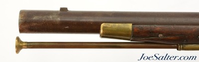 Original New England Militia Musket Reconverted to Flintlock w/ Bayonet - Image 15 of 15
