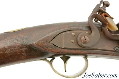 Original New England Militia Musket Reconverted to Flintlock w/ Bayonet - Image 5 of 15