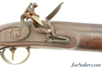 Original New England Militia Musket Reconverted to Flintlock w/ Bayonet - Image 6 of 15