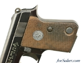 Colt Junior Pistol 25 ACP & Leather Pocket Holster C&R - Image 4 of 10