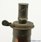 Antique Horn Powder Flask Flip up Measure Bee Makers Mark - Image 4 of 7
