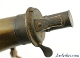 Antique Horn Powder Flask Flip up Measure Bee Makers Mark - Image 3 of 7