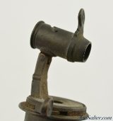 Antique Horn Powder Flask Flip up Measure Bee Makers Mark - Image 5 of 7